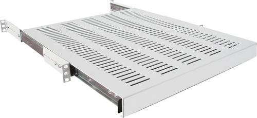 Intellinet 712330 19 Zoll Netzwerkschrank-Geräteboden 1 HE Ausziehbar Geeignet für Schranktiefe: a von Intellinet