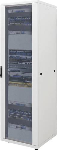 Intellinet 712965 19 Zoll Netzwerkschrank (B x H x T) 600 x 1284 x 800mm 26 HE Lichtgrau (RAL 7035) von Intellinet