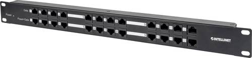 Intellinet 720342 12 Port Netzwerk-Patchpanel 483mm (19 ) CAT 5e 1 HE von Intellinet