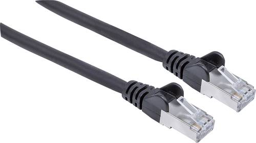 Intellinet 736855 RJ45 Netzwerkkabel, Patchkabel CAT 6a S/FTP 10.00m Schwarz Folienschirm, Geflechts Intellinet 736855 RJ45 Netzwerkkabel, Patchkabel CAT 6a S/FTP 10.00m Schwarz Folienschirm, Geflechts von Intellinet