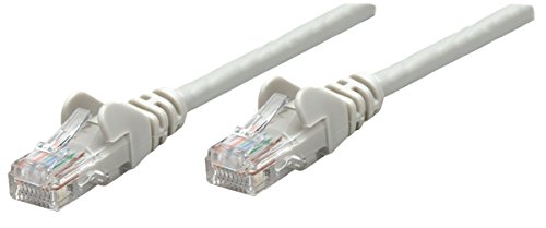 Intellinet 737067 Netzwerkkabel Cat6A SFTP 100% Kupfer RJ-45 Stecker/RJ-45 Stecker, 20 m grau von Intellinet