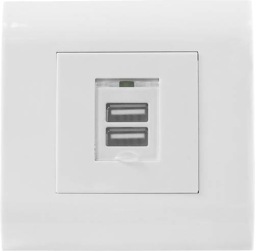 Intellinet 772211 2fach USB-Ladesteckdose IP20 Weiß Intellinet 772211 2fach USB-Ladesteckdose IP20 Weiß von Intellinet