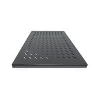 Intellinet Fixed Shelf - Rack - Regal - Schwarz, RAL 9005 - 1U - 48,3 cm (19) (712545) von Intellinet