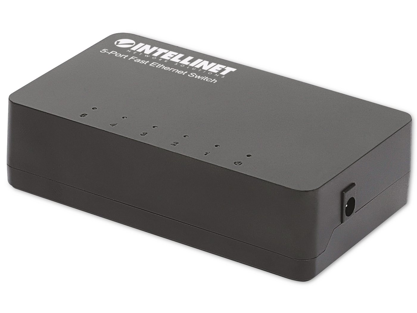 Intellinet INTELLINET Ethernet Switch 561723 5-Port, schwarz Netzwerk-Switch von Intellinet