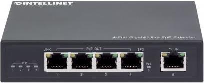 Intellinet IPE-4G90 4-Port Gigabit Ultra PoE Extender - Netzwerk-/Stromextender - GigE - 10Base-T, 100Base-TX, 1000Base-T - 4 Anschlüsse - bis zu 100 m Intellinet IPE-4G90 4-Port Gigabit Ultra PoE Extender - Netzwerk-/Stromextender - GigE - 10Base-T, 100Base-TX, 1000Base-T - 4 Anschlüsse - bis zu 100 m von Intellinet
