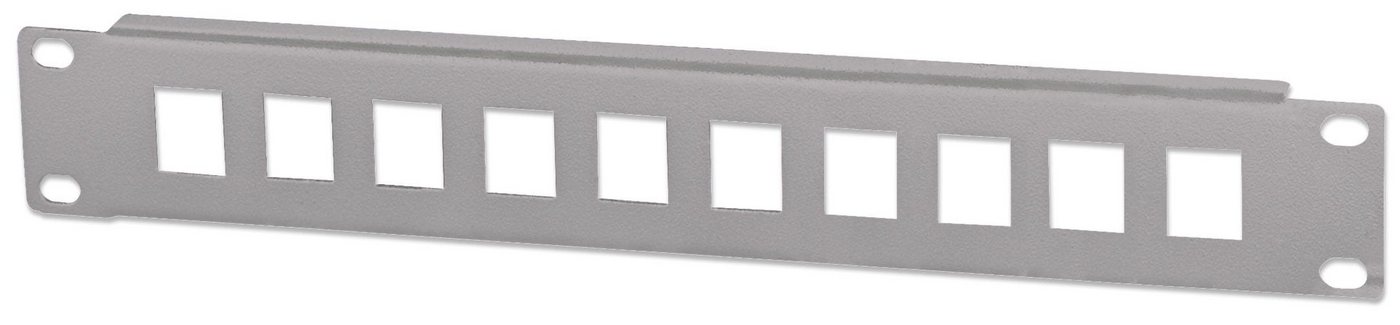 Intellinet Intellinet 10-Port Patchpanel unbestückt 10" 1 HE grau Netzwerk-Patch-Panel Intellinet Intellinet 10-Port Patchpanel unbestückt 10" 1 HE grau Netzwerk-Patch-Panel von Intellinet