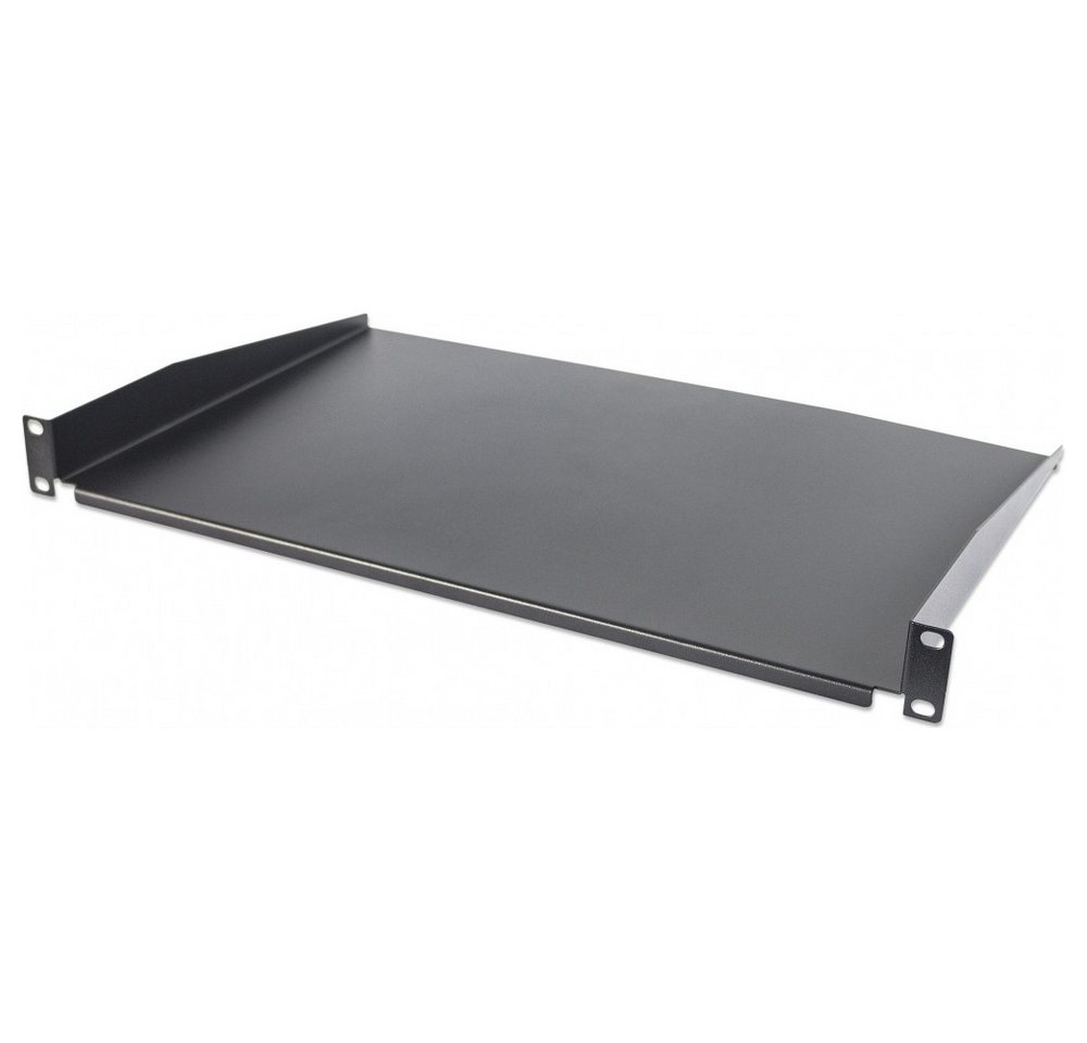 Intellinet Intellinet 19" Fachboden 1HE (300mm) für Racks. Elektro-Kabel, Robuste Bauweise und optimale Belüftung von Intellinet