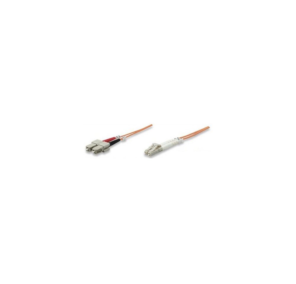 Intellinet Intellinet LWL LC > SC OM2 Kabel 1 m - Netzwerk Kabel Elektro-Kabel, LC zu SC, LC zu SC, Hohe Übertragungsgeschwindigkeit Intellinet Intellinet LWL LC > SC OM2 Kabel 1 m - Netzwerk Kabel Elektro-Kabel, LC zu SC, LC zu SC, Hohe Übertragungsgeschwindigkeit von Intellinet