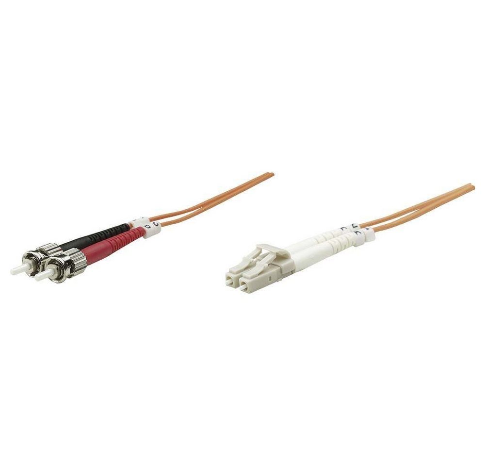 Intellinet Intellinet LWL LC > ST OM2 Kabel 2 m - Netzwerkkabel Elektro-Kabel, LC auf ST, LC auf ST, Hohe Übertragungsgeschwindigkeit dank OM2 Standard Intellinet Intellinet LWL LC > ST OM2 Kabel 2 m - Netzwerkkabel Elektro-Kabel, LC auf ST, LC auf ST, Hohe Übertragungsgeschwindigkeit dank OM2 Standard von Intellinet