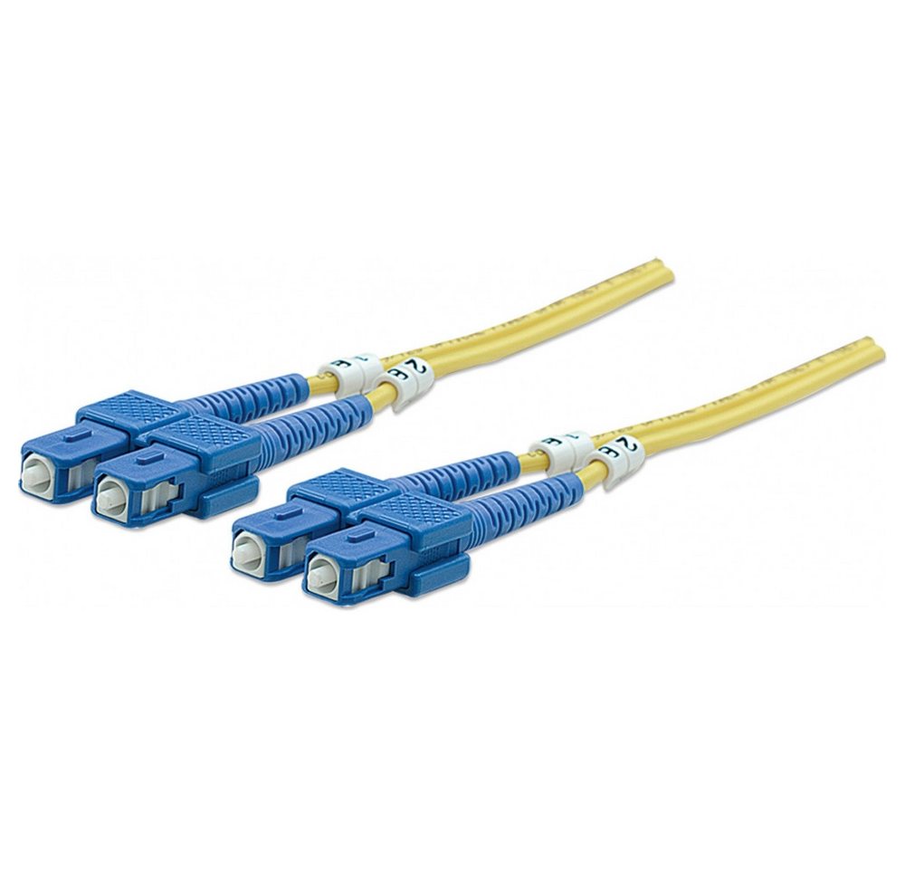 Intellinet Intellinet LWL SC > SC OS2 Anschlusskabel 2 m - Glasfaser Glasfaserkabel, SC > SC, SC > SC, Hochwertiges SC > SC Kabel Intellinet Intellinet LWL SC > SC OS2 Anschlusskabel 2 m - Glasfaser Glasfaserkabel, SC > SC, SC > SC, Hochwertiges SC > SC Kabel von Intellinet
