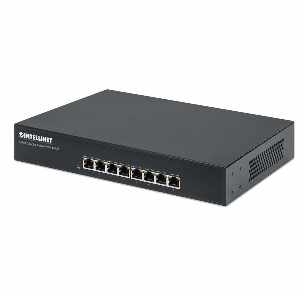Intellinet Intellinet PoE+ 8-Port Switch für starke Netzwerke. WLAN-Router, Hohe Energieeffizienz Intellinet Intellinet PoE+ 8-Port Switch für starke Netzwerke. WLAN-Router, Hohe Energieeffizienz von Intellinet