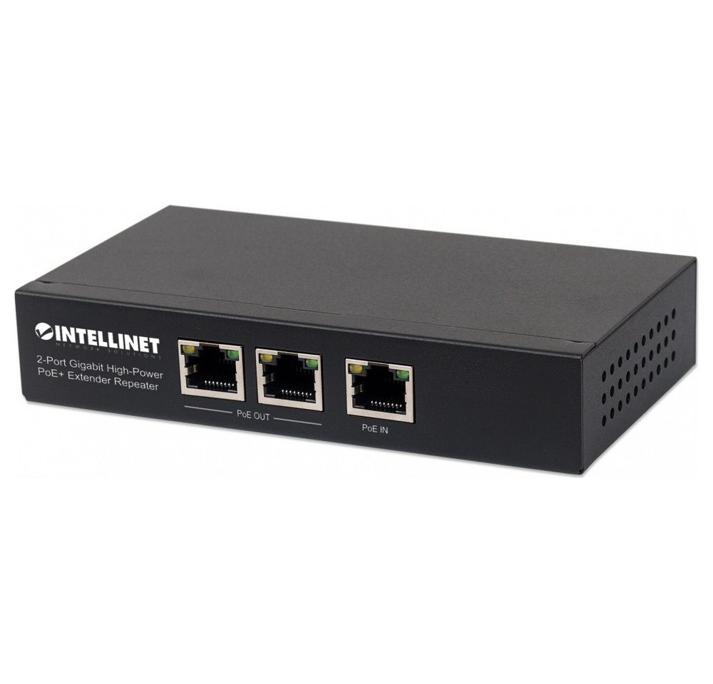 Intellinet Intellinet PoE+ Extender 2-Port Gigabit Netzwerkgerät WLAN-Router, PoE+ Unterstützung Intellinet Intellinet PoE+ Extender 2-Port Gigabit Netzwerkgerät WLAN-Router, PoE+ Unterstützung von Intellinet