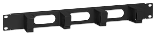 Intellinet Kabelmanagement für 48,3 cm 19" Schränke 1 HE 4 kleine Kunststoffringe schwarz 711050 Intellinet Kabelmanagement für 48,3 cm 19" Schränke 1 HE 4 kleine Kunststoffringe schwarz 711050 von Intellinet