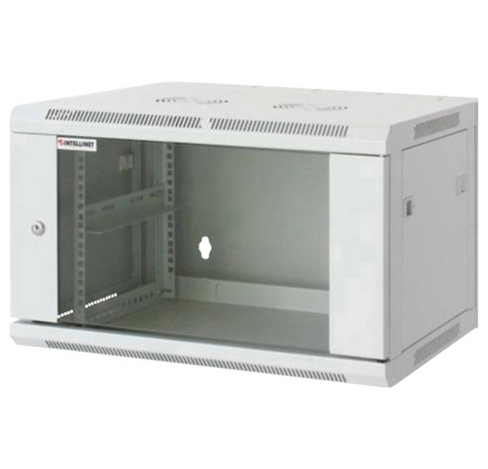 Intellinet Netzwerkschrank Intellinet 711722 19 Zoll Wandgehäuse (B x H x T) 570 x 370 x 450 mm 6 von Intellinet