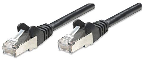 Intellinet Patch Cable Cat5e SFTP RJ45-Male/RJ45-Male 2.0 m Black 10er Pack, Schwarz von Intellinet