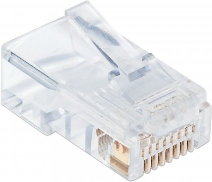 Intellinet Pro Line Modular Plugs - Netzwerkanschluss - RJ-45 (M) - UTP - CAT 5e (Packung von 100) (790512) von Intellinet