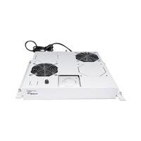 Intellinet - Rack-Lüftereinschub (220/240 V) mit 2 Lüftern - Grau, RAL 7035 - 1U - 48,3 cm (19) (712781) von Intellinet