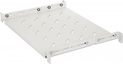 Intellinet - Rack - Regal - with variable rails, fixed mounting - Grau, RAL 7035 - 1U - 48,3 cm (19) (713726) von Intellinet