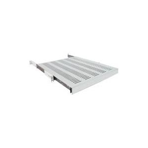 Intellinet - Rack Shelf (verschiebbar, belüftet) - Grau, RAL 7035 - 1U - 48,3 cm (19) (712323) von Intellinet