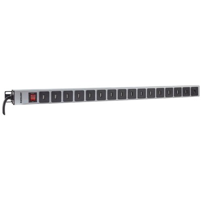 Intellinet Steckdosenleiste mit 16 USB-Ladeports, vertikale Rackmontage von Intellinet