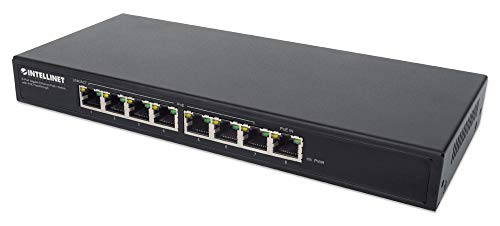 Intellinet Switch PoE+ Gigabit Ethernet a 8 Porte Con passthrough PoE Nero Intellinet Switch PoE+ Gigabit Ethernet a 8 Porte Con passthrough PoE Nero von Intellinet