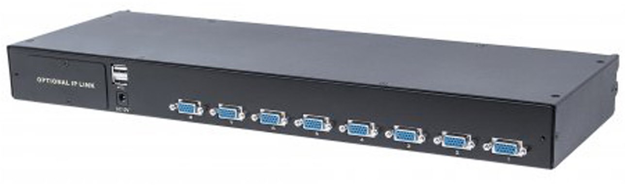 KVM Switch Modularer 8-Port VGA von Intellinet