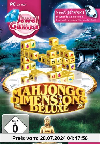 Jewel Games - Mahjongg Dimensions Deluxe von Intenium