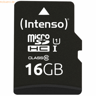 Intenso International Intenso 16GB microSDHC UHS-I Performance von Intenso International