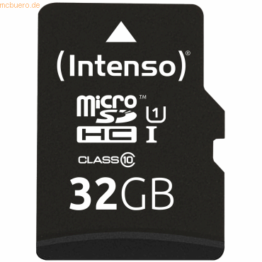Intenso International Intenso 32GB microSDHC Class10 UHS-I Premium + S Intenso International Intenso 32GB microSDHC Class10 UHS-I Premium + S von Intenso International