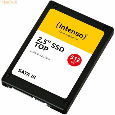 Intenso International Intenso 512GB Solid State Drive TOP SATA3 2,5- Intenso International Intenso 512GB Solid State Drive TOP SATA3 2,5- von Intenso International