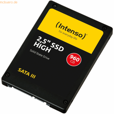 Intenso International Intenso 960GB Solid State Drive HIGH SATA3 2,5- Intenso International Intenso 960GB Solid State Drive HIGH SATA3 2,5- von Intenso International