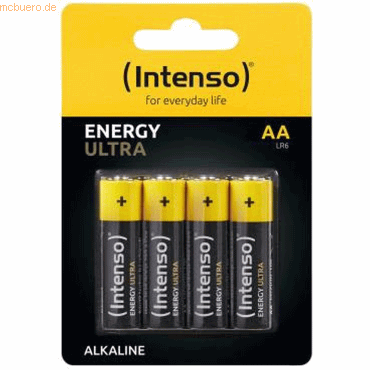 Intenso International Intenso Batteries Energy Ultra AA LR6 4er Bliste von Intenso International