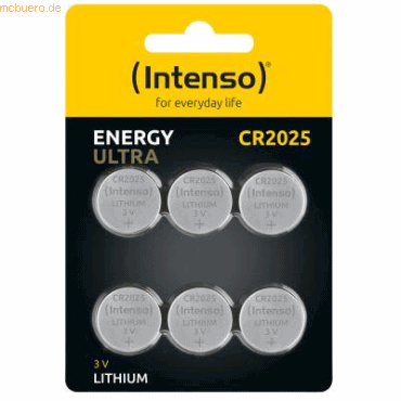 Intenso International Intenso Lithium Knopfzellen Energy Ultra CR 2016 von Intenso International