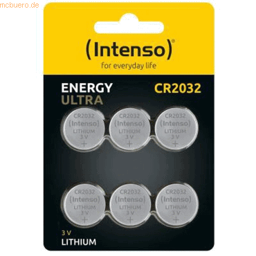 Intenso International Intenso Lithium Knopfzellen Energy Ultra CR 2032 von Intenso International