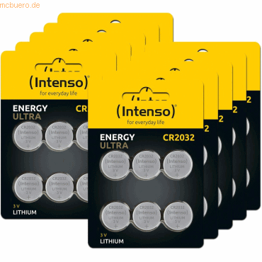 Intenso International Intenso Lithium Knopfzellen Energy Ultra CR 2032 von Intenso International