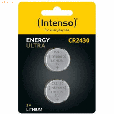 Intenso International Intenso Lithium Knopfzellen Energy Ultra CR 2430 von Intenso International