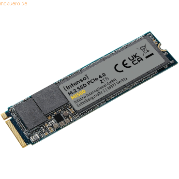 Intenso International Intenso M.2 SSD PCIe 2TB MI500 Intenso International Intenso M.2 SSD PCIe 2TB MI500 von Intenso International
