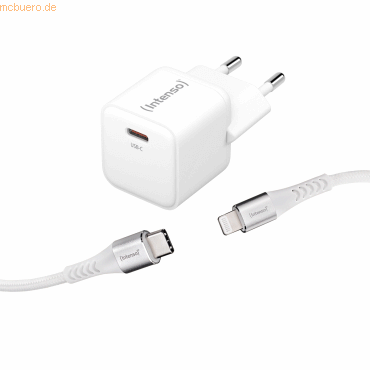 Intenso International Intenso Power Adapter 30W, USB-C mit Lightning-K von Intenso International