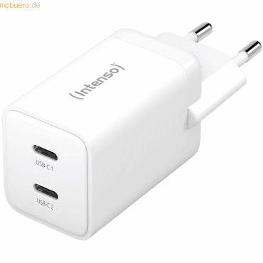 Intenso International Intenso Power Adapter 40W, 2x USB-C von Intenso International