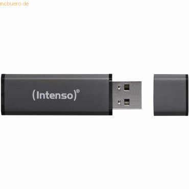 Intenso International Intenso Speicherstick USB 2.0 Alu Line 64GB Anth von Intenso International