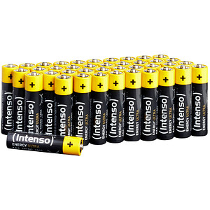 40 Intenso Batterien Energy Ultra Micro AAA 1,5 V von Intenso