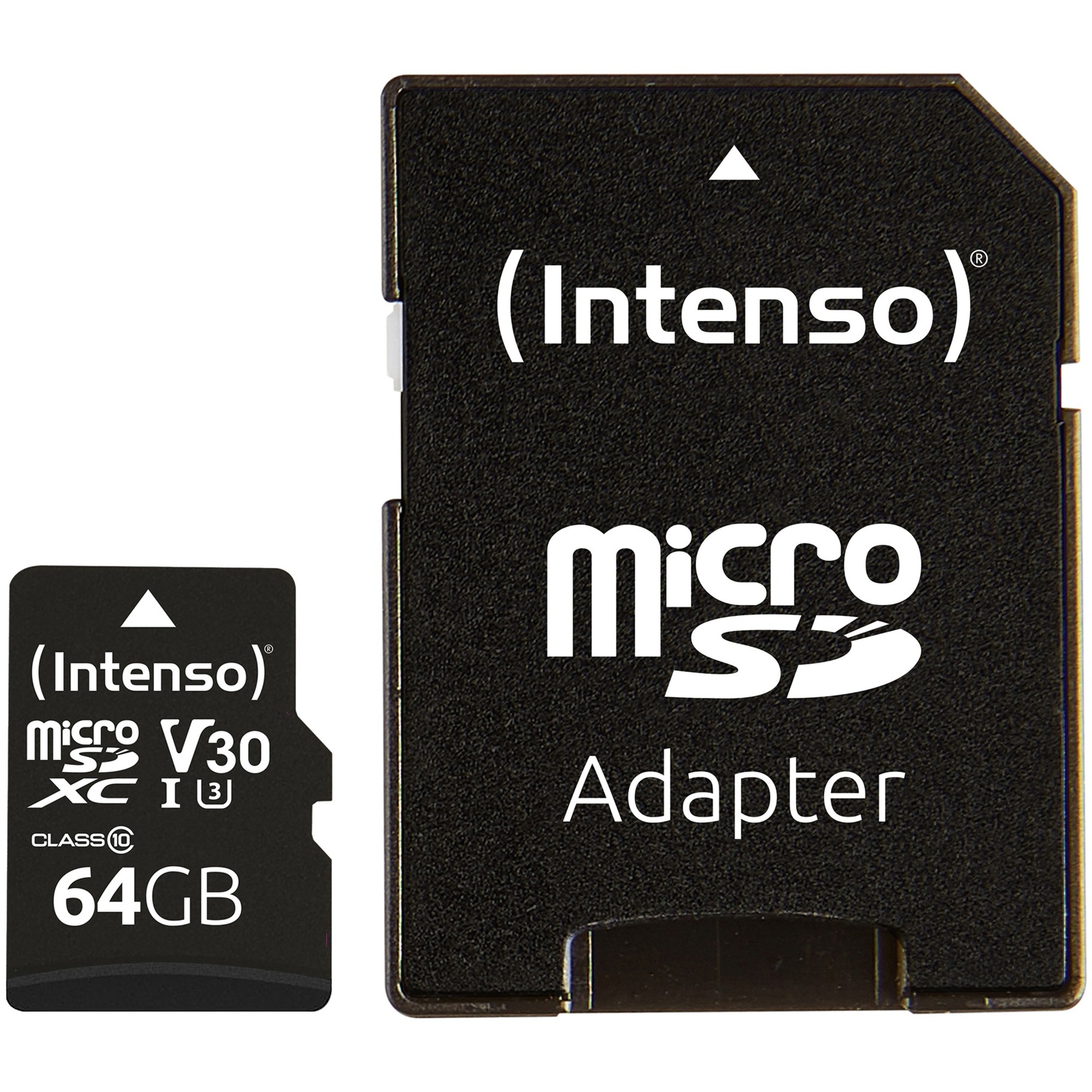 64 GB microSDXC, Speicherkarte von Intenso