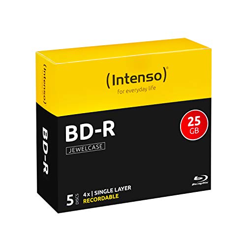 Blu-Ray, 25GB – 5er Pack von Intenso