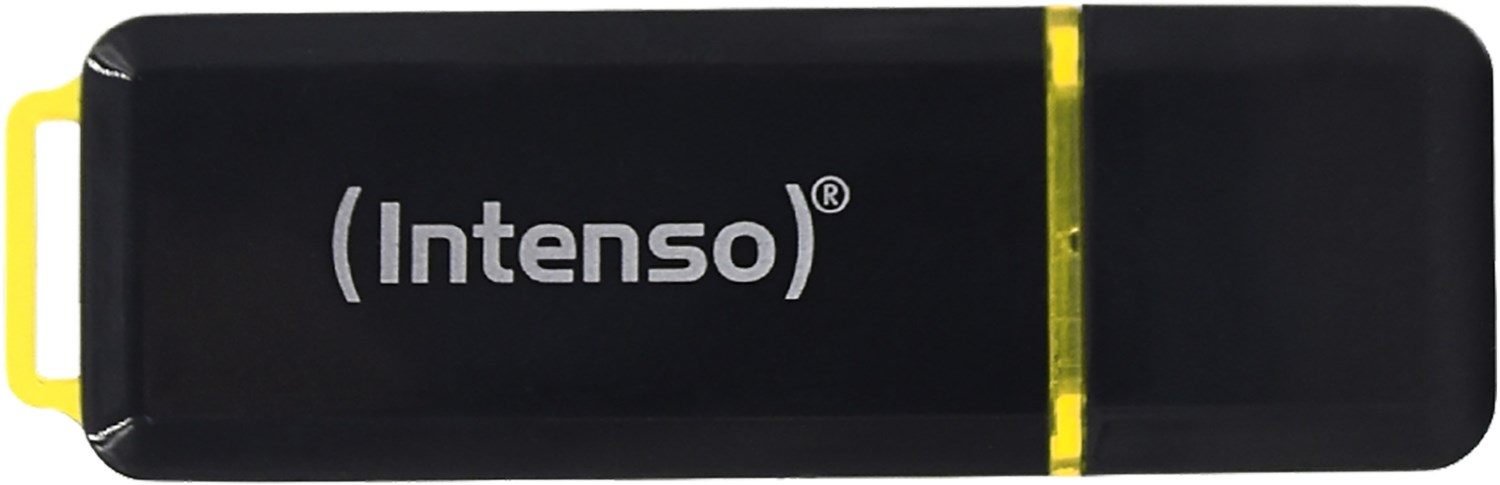 High Speed Line USB 3.1 (128GB) USB-Speicherstick schwarz/gelb von Intenso