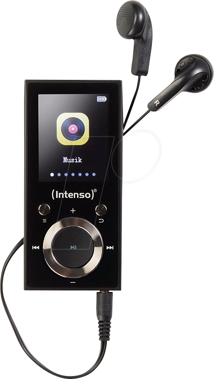 INTENSO 3717470 - MP3-Videoplayer, 16GB, Video Scooter, schwarz von Intenso