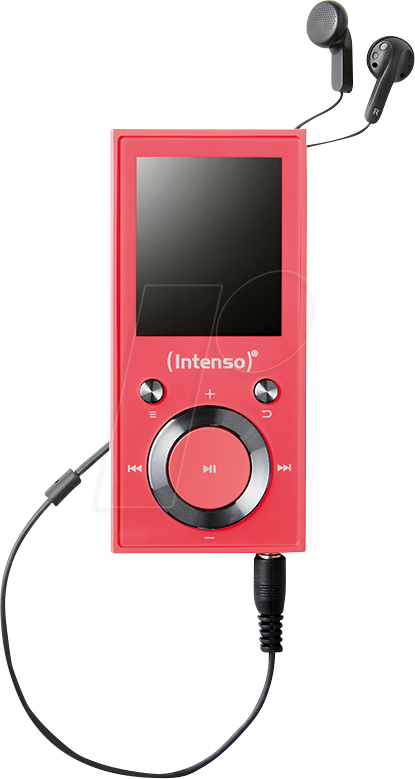 INTENSO 3717473 - MP3-Videoplayer, 16GB, Video Scooter, pink von Intenso