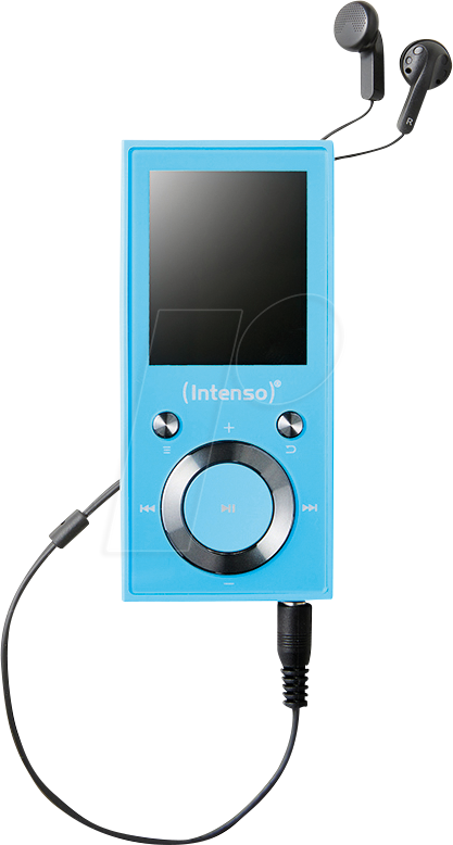 INTENSO 3717474 - MP3-Videoplayer, 16GB, Video Scooter, blau von Intenso