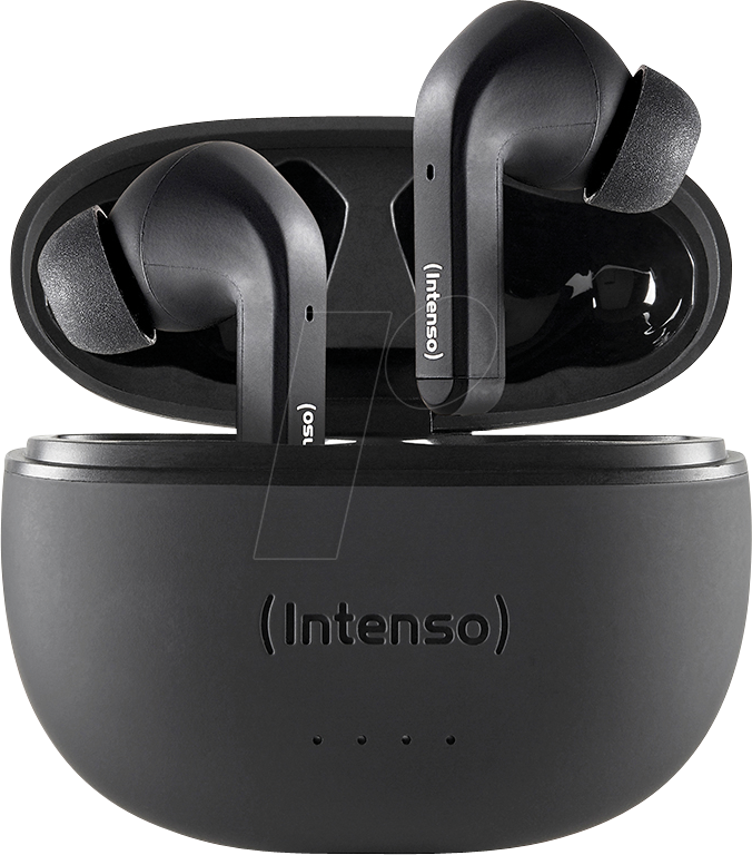 INTENSO 3720300 - Bluetooth® Kopfhörer, In-Ear, TWS, schwarz von Intenso