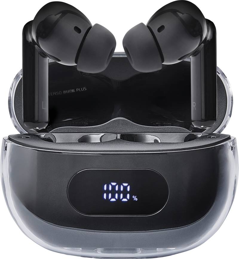 INTENSO 3720310 - Buds Plus, TWS True Wireless Kopfhörer, schwarz von Intenso