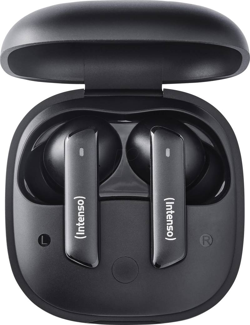 INTENSO 3720500 - BUDS PRO - TWS True Wireless Kopfhörer T500HAE schwarz von Intenso